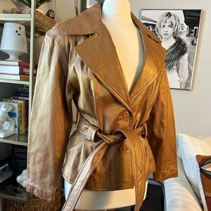 Bronze Leather Jacket by Wilson’s Leather